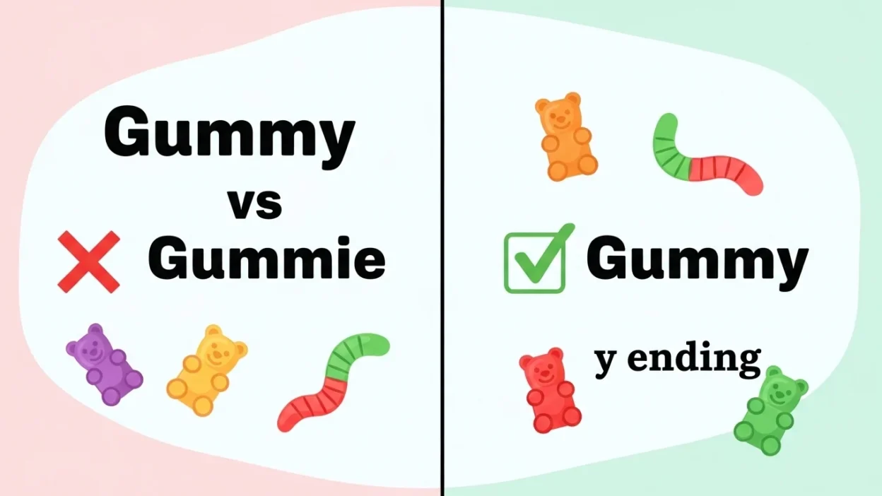 gummy vs gummie