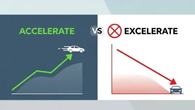 excelerate or accelerate