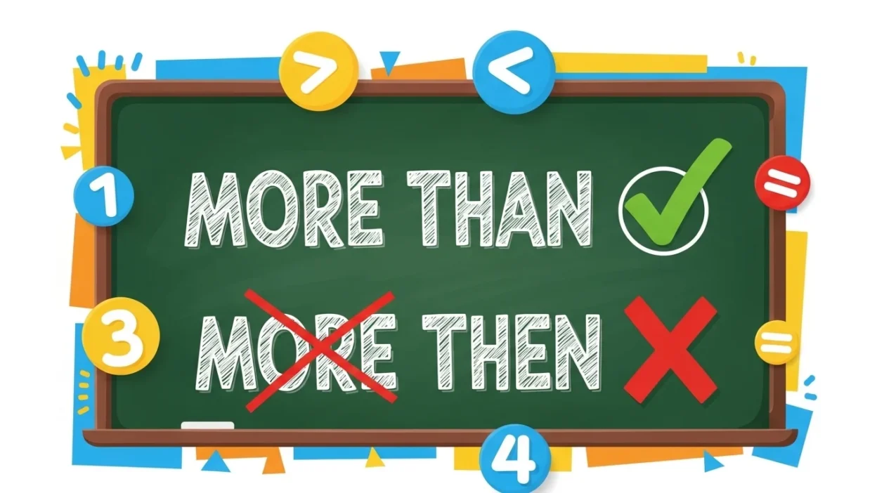 more then vs more than