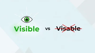 visible or visable