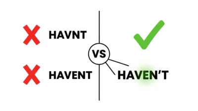 havnt vs havent