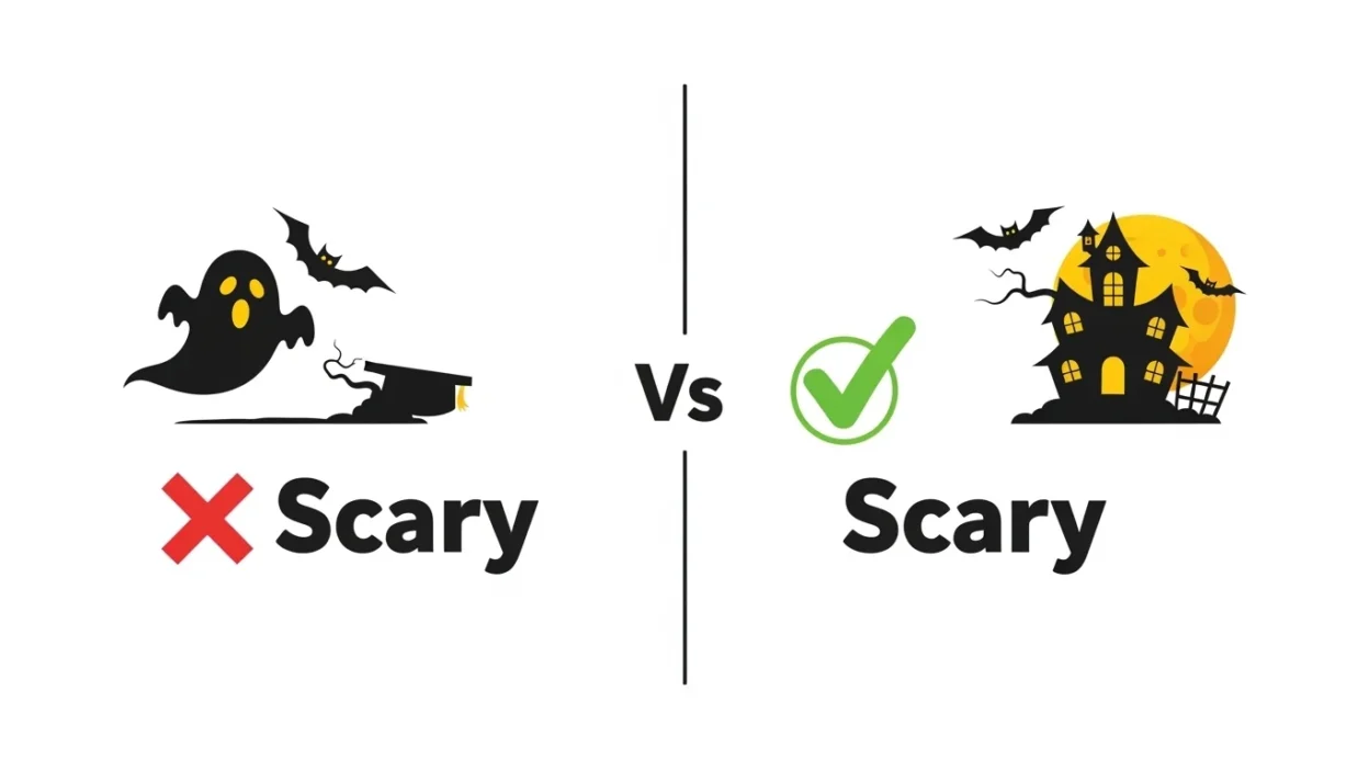 scary vs scarry