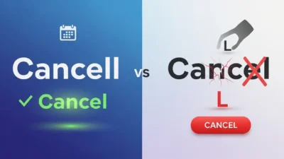 cancell vs cancel