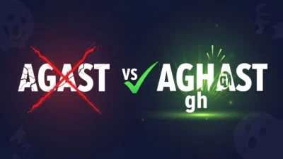 agast vs aghast