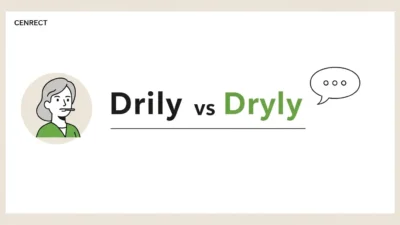 drily vs dryly
