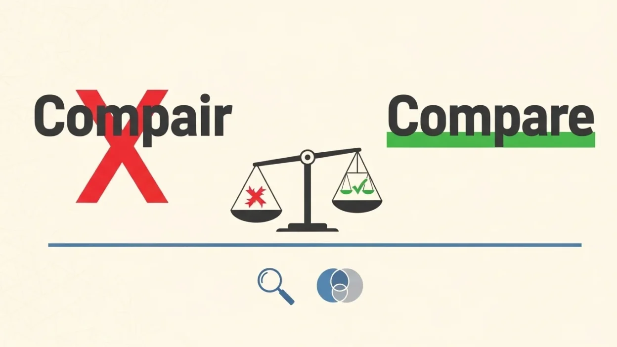 compair vs compare