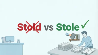 stold vs stole