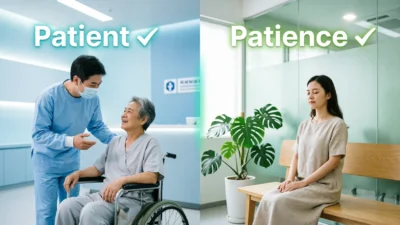 patient vs patience