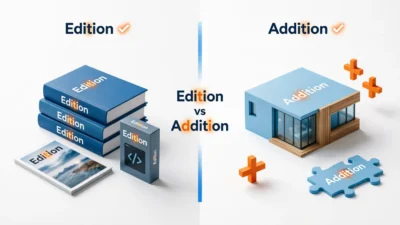 edition vs addition