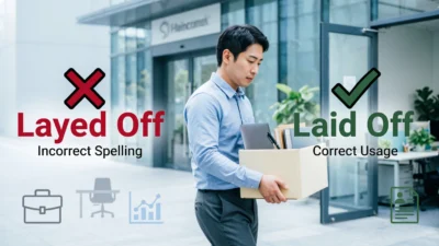laid off vs layed off