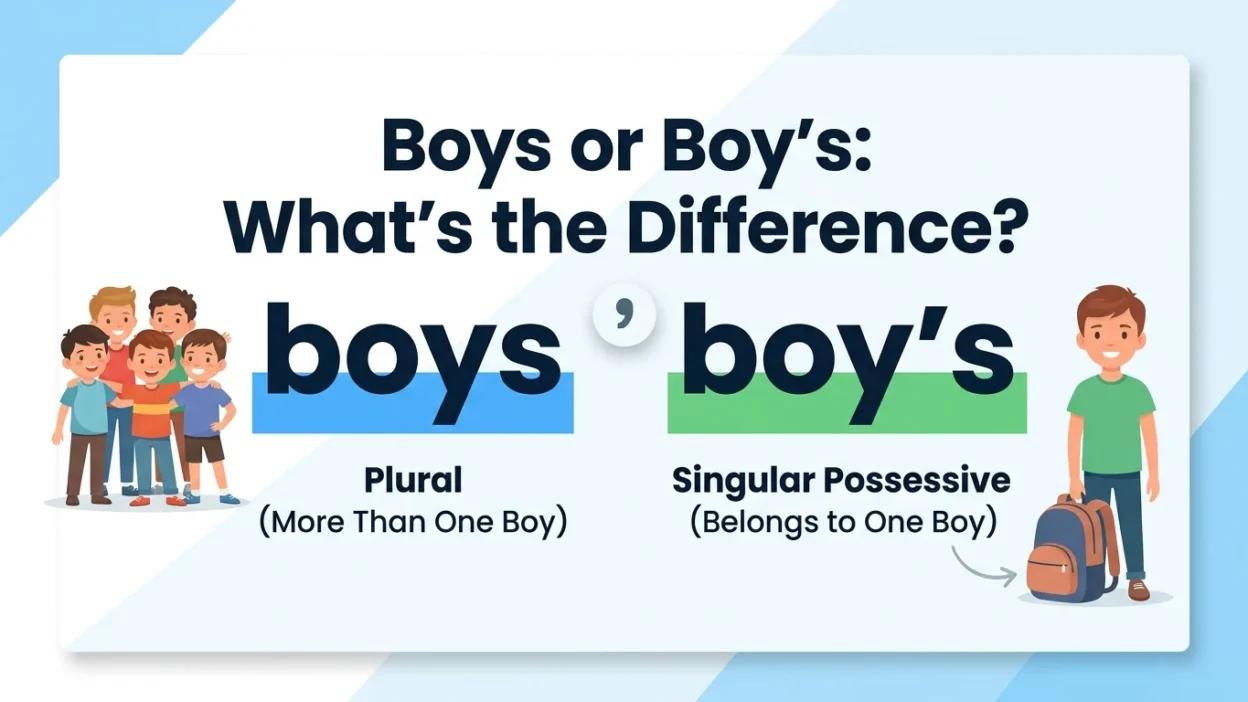 boys or boy's