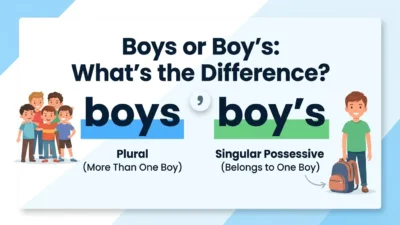 boys or boy's