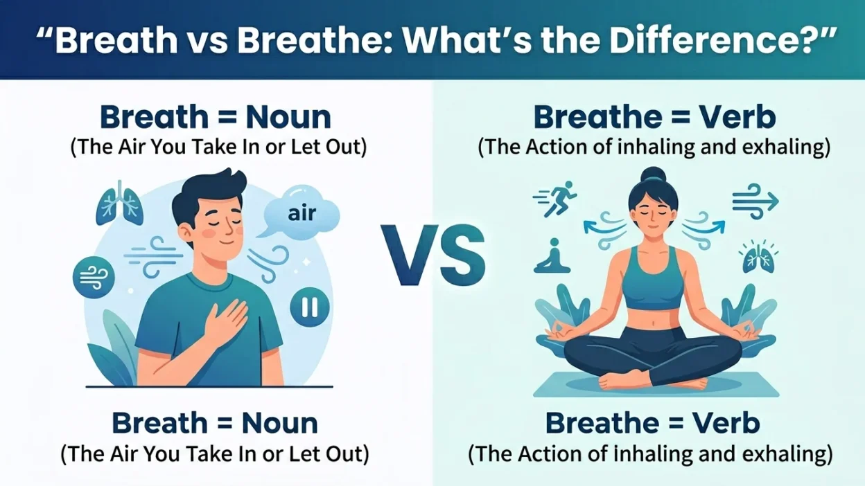 breath vs breathe
