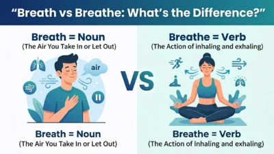 breath vs breathe