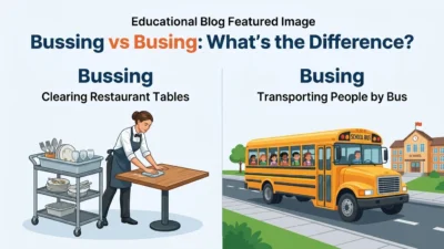bussing vs busing