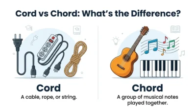 cord vs chord