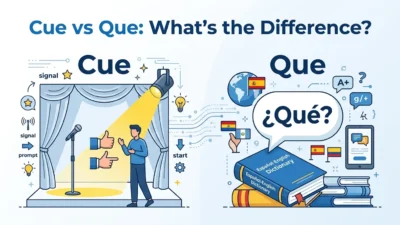 cue vs que