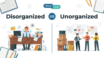 disorganized vs unorganized