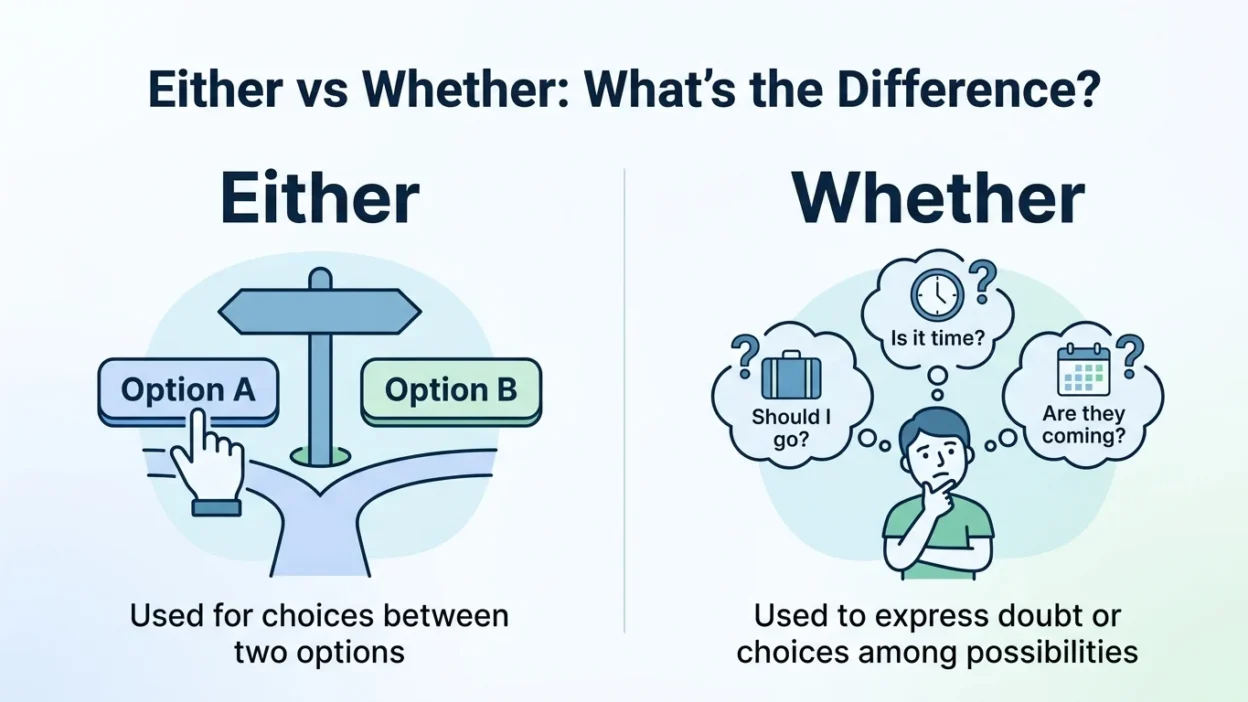 either vs whether