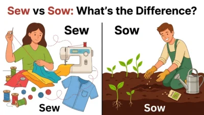 sew vs sow