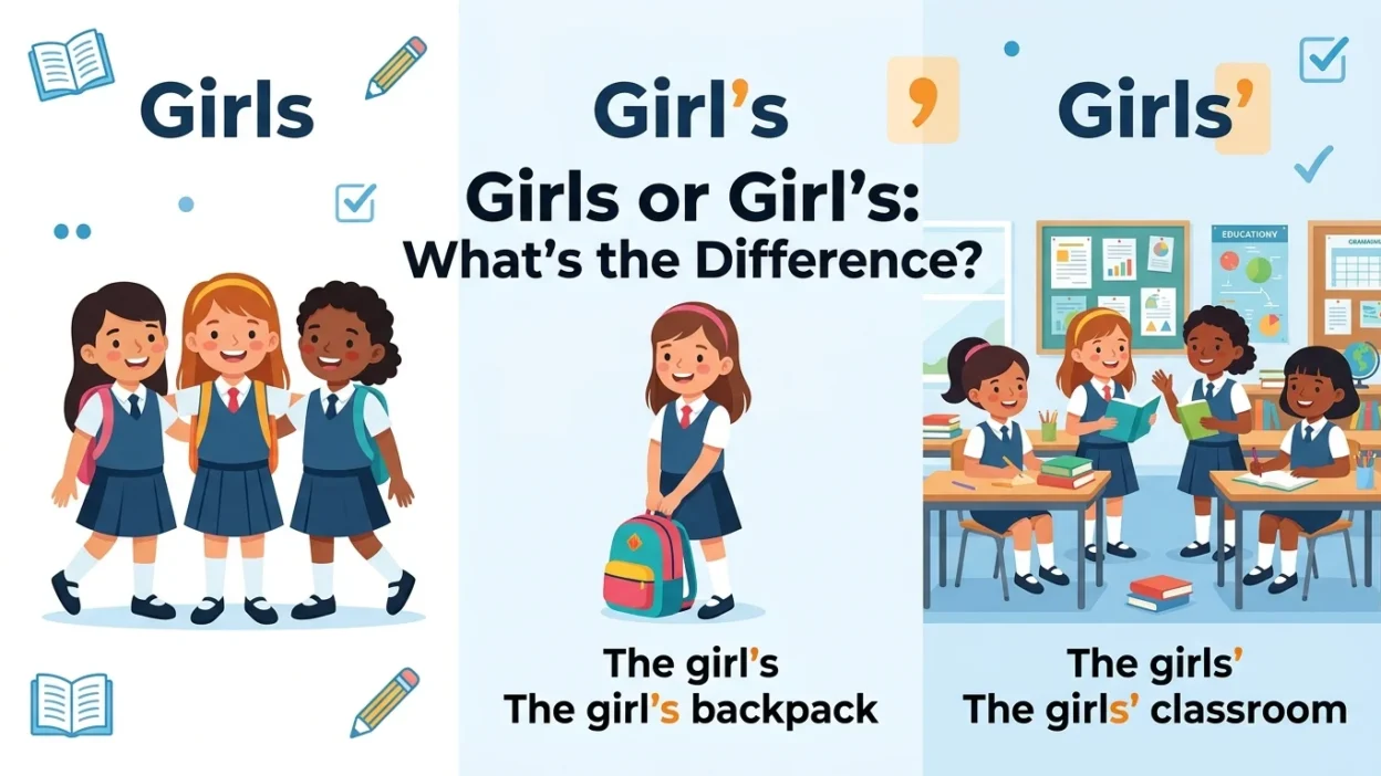 girls or girl's
