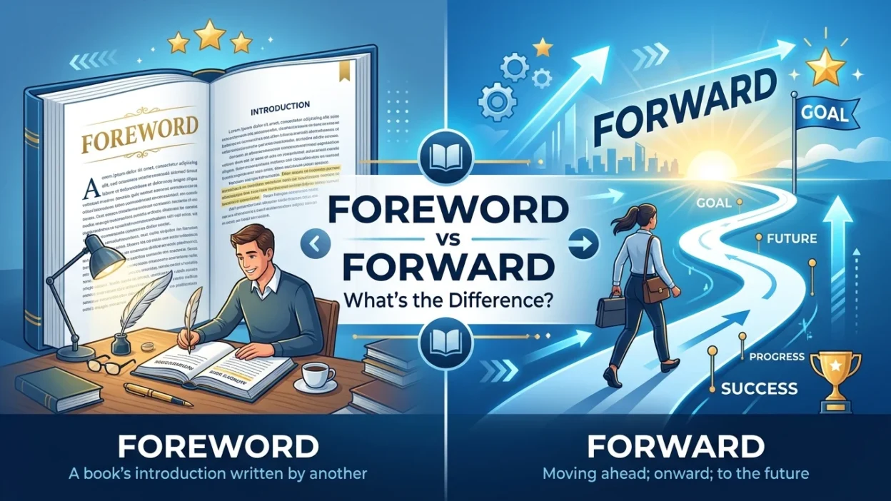 foreword vs forward