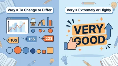vary vs very