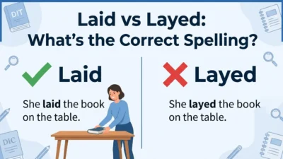 laid vs layed