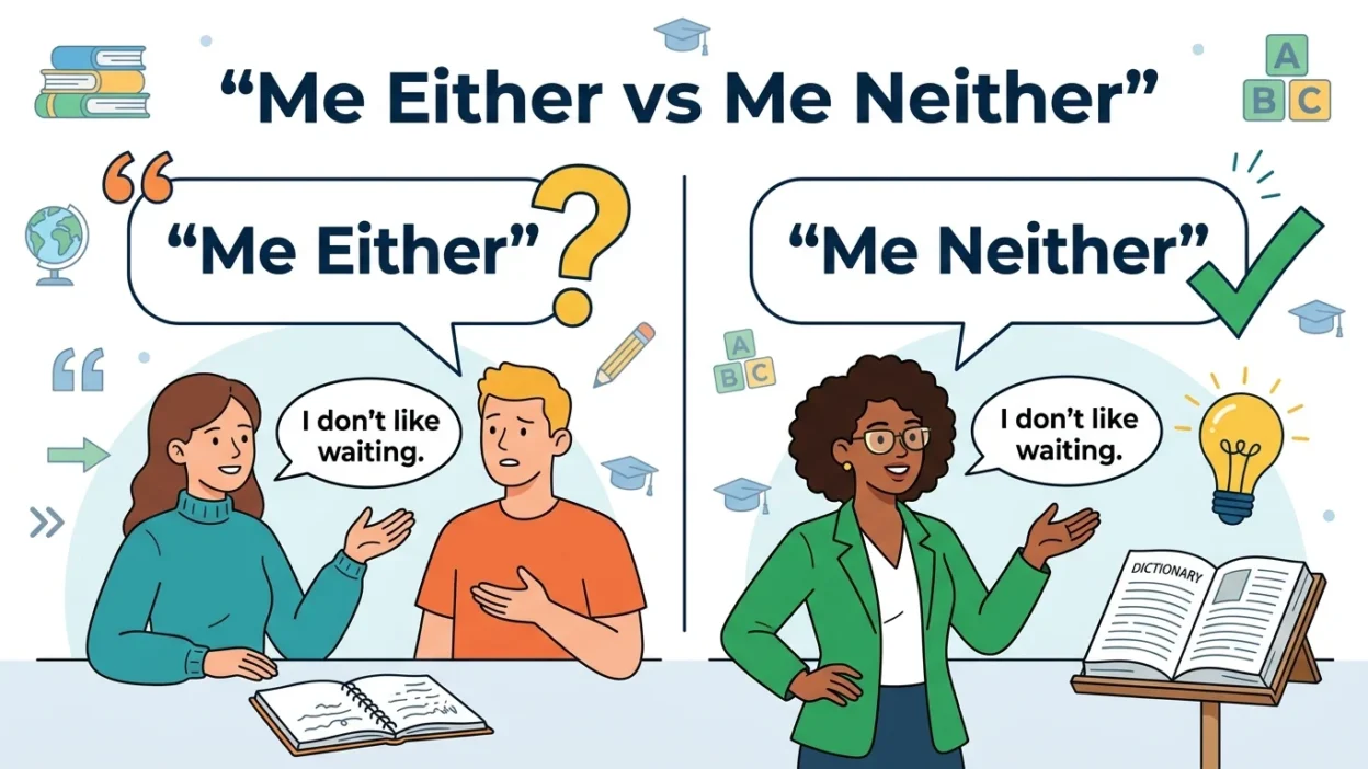 me either vs me neither
