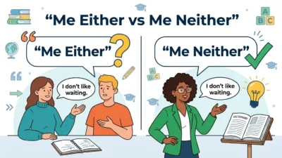 me either vs me neither