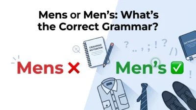mens or men's