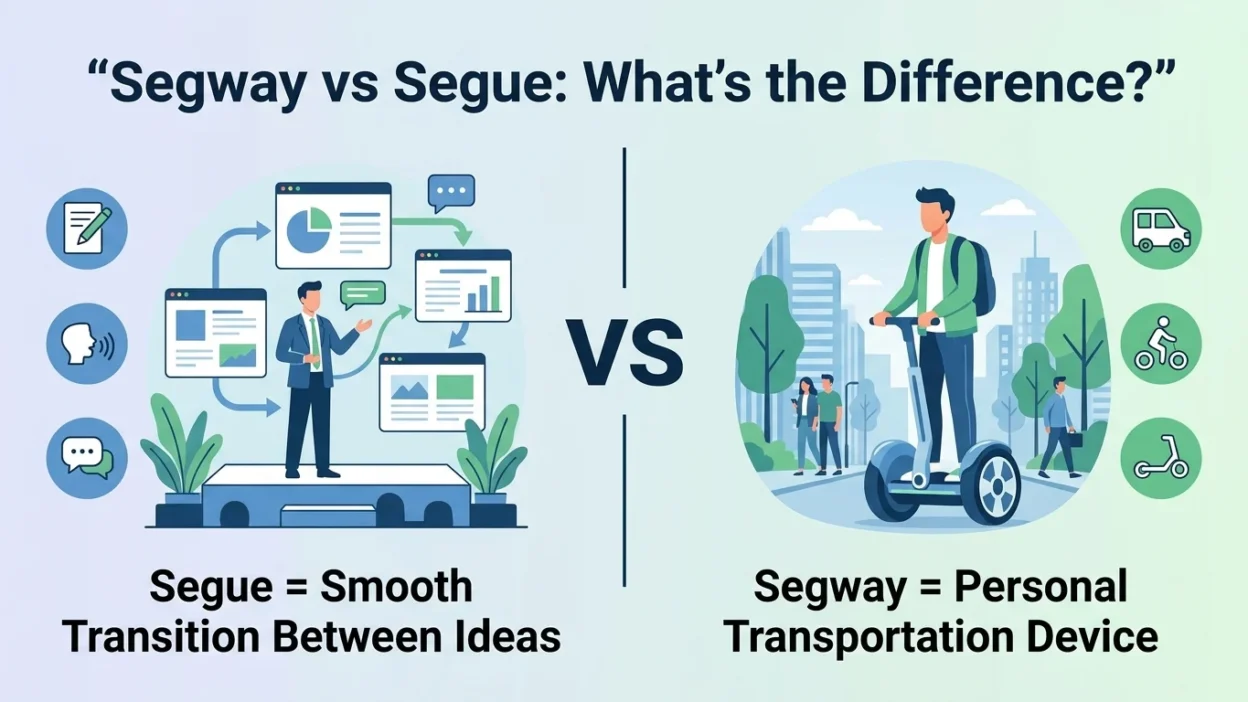 segway vs segue