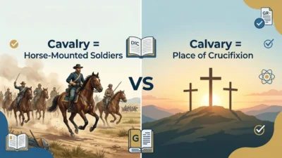 cavalry or calvary