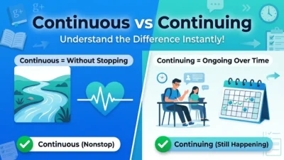 continuous vs continuing