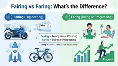 fairing vs faring