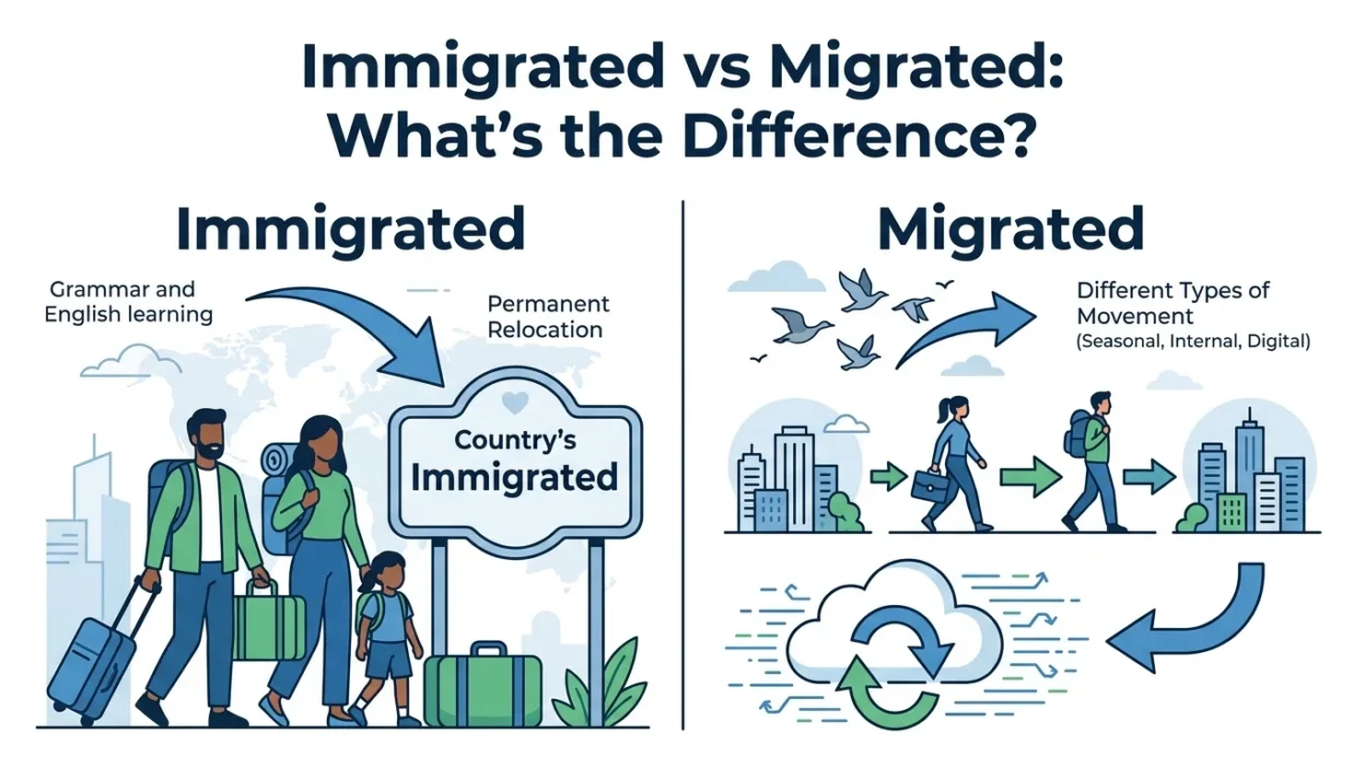 immigrated vs migrated