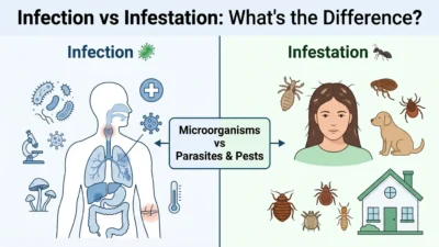 infection vs infestation