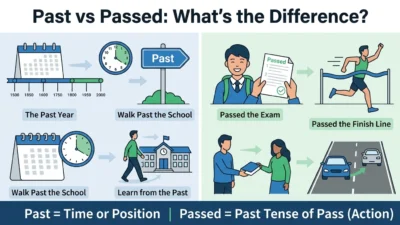 past vs passed