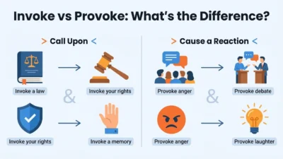 invoke vs provoke