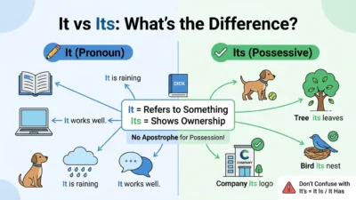 it vs its