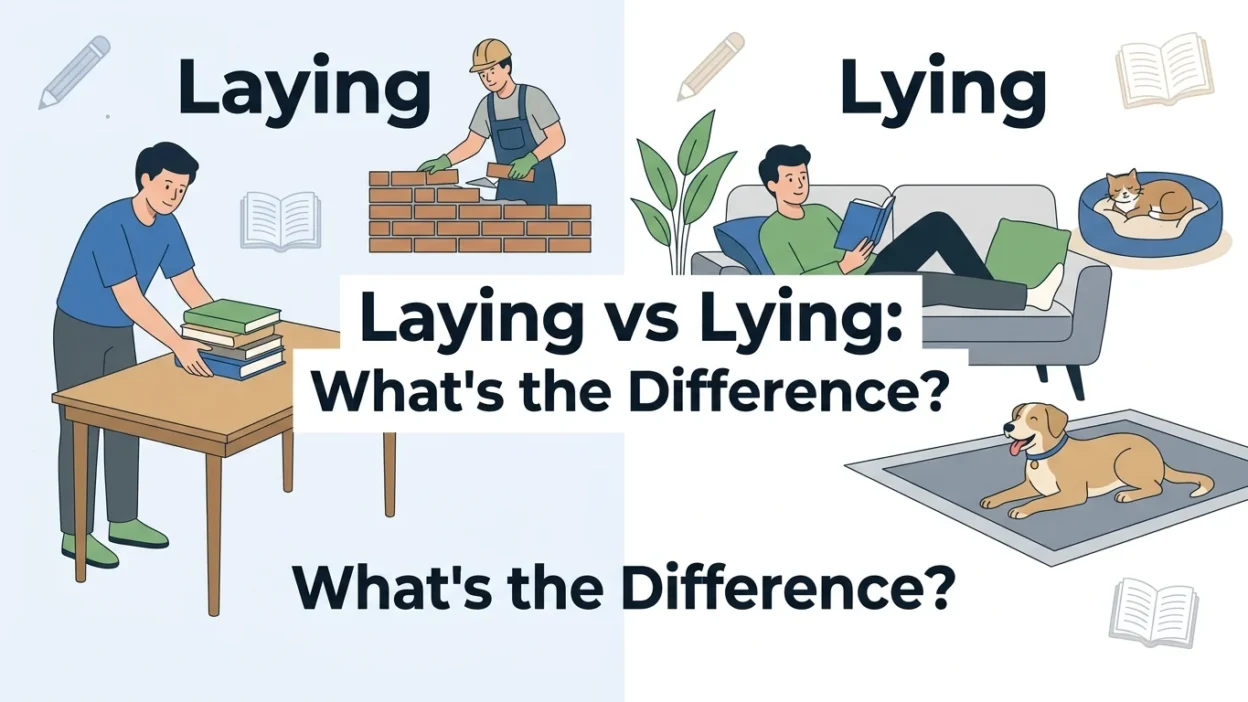 laying vs lying