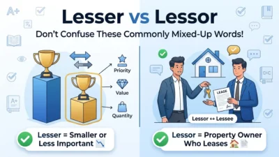 lesser vs lessor