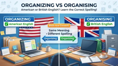 organizing vs organising