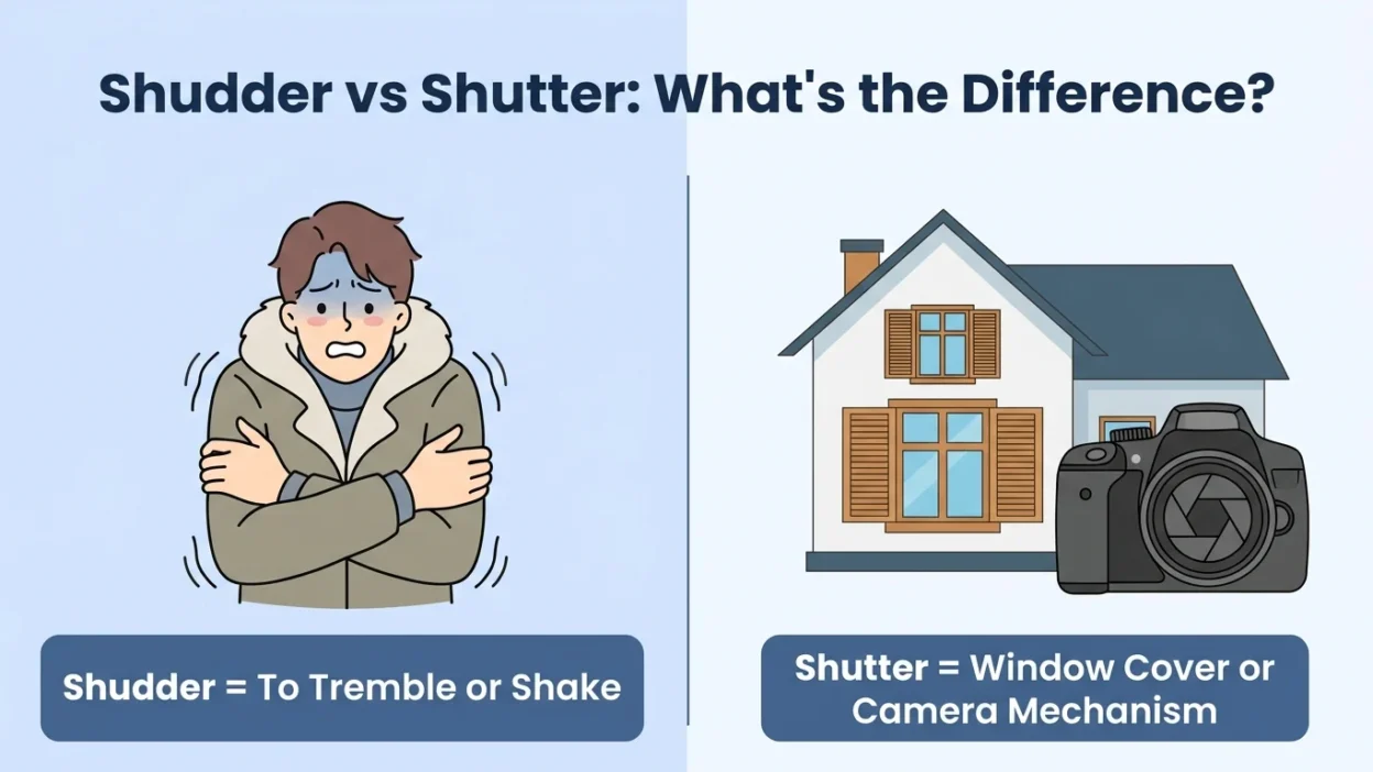 shudder vs shutter