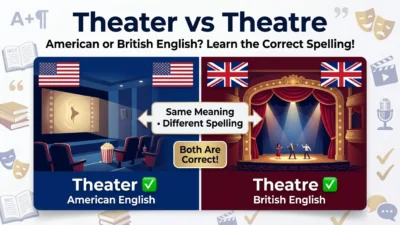 theater vs theatre