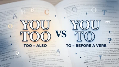 You Too or You To