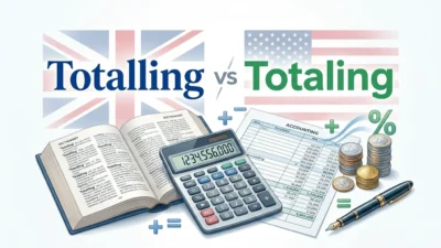 Totalling vs Totaling